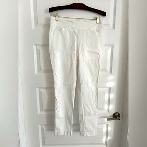 Chicos Perfect Stretch Pants White Size 6 Short Chicos 0.5